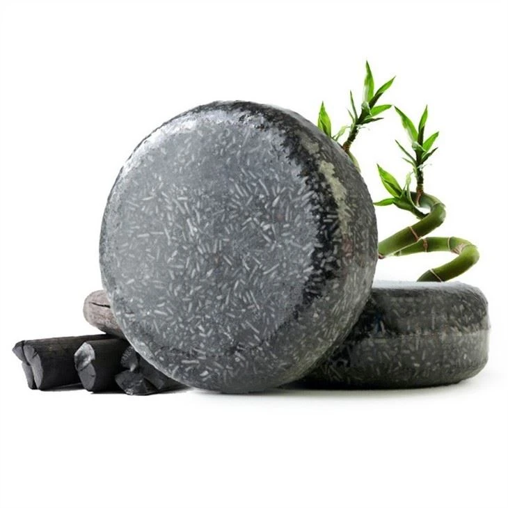 organic natural skin bamboo charcaol natural soap